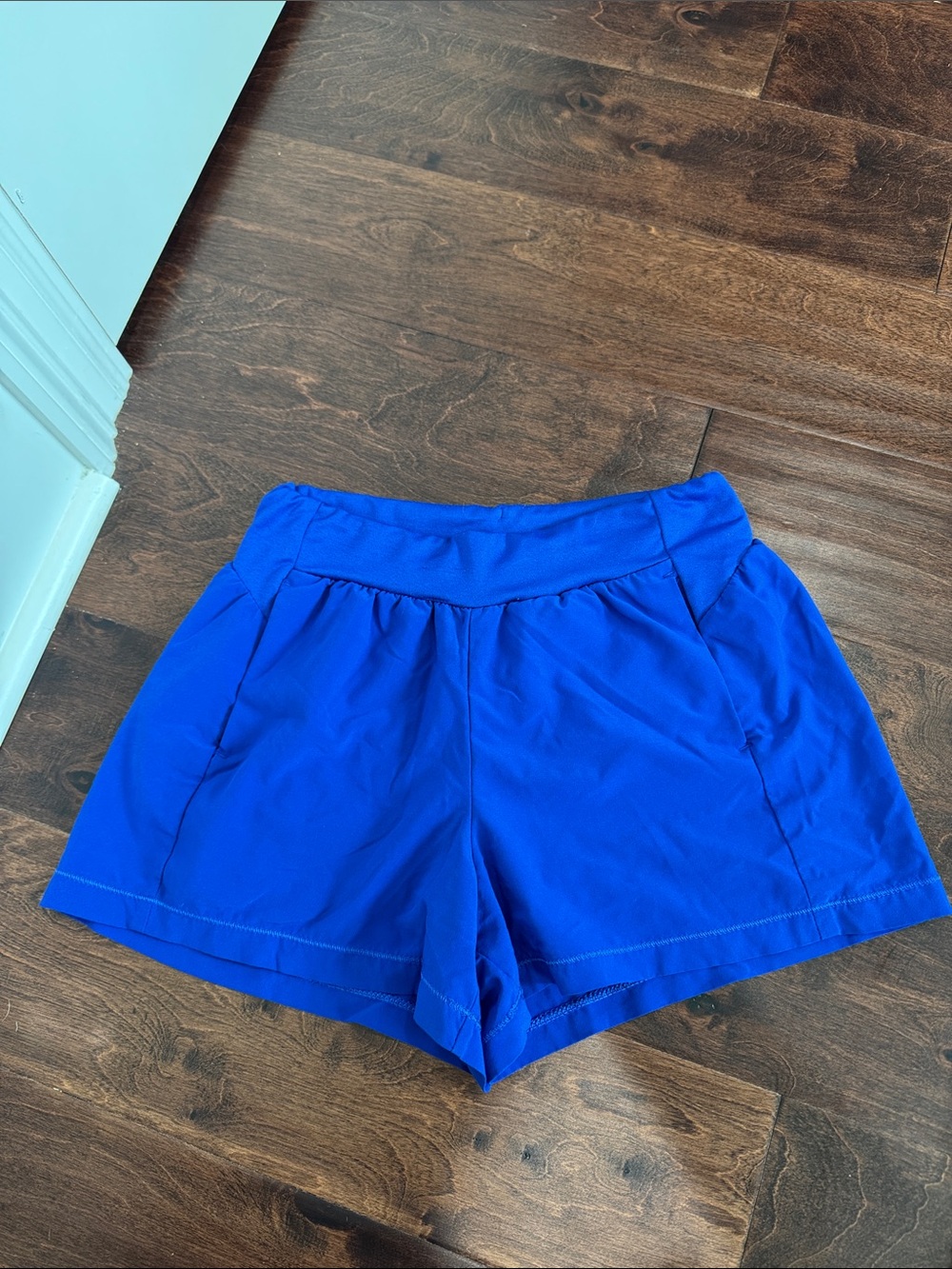 All in Motion Girls Royal Blue Shorts Casual Athletic Leisure, sz Large 10/12